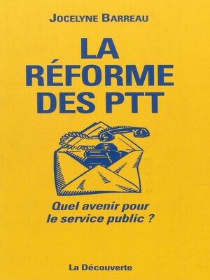 cover image of La Réforme des P.T.T.